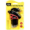 Rolson Short Arm Star Key Set 9pc -Robert Dyas Equipment Shop 392650 rolson 9 piece short arm star key set