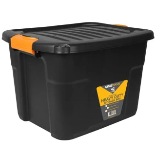 Kingmann Heavy Duty Storage Box 42L 4 Kingmann Heavy Duty Storage Box 42L - Image 2