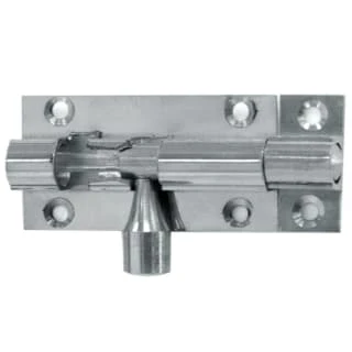 Stanley Chrome Door Bolt 50mm 3 Stanley Chrome Door Bolt 50mm