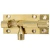 Stanley Brass Door Bolt 50mm 1 Stanley Brass Door Bolt 50mm -Robert Dyas Equipment Shop 392721 stanley 50mm door bolt brass