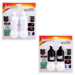 Eveready Twin Pack Multi Purpose LED Pull Light - Black 3 Eveready Twin Pack Multi Purpose LED Pull Light - Black - Image 2