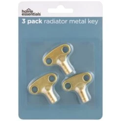 Radiator Metal Key 3pk