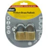 Rolson Medium Brass Padlock 40mm 2pk 2 Rolson Medium Brass Padlock 40mm 2pk -Robert Dyas Equipment Shop 394381 rolson 40mm medium brass padlock