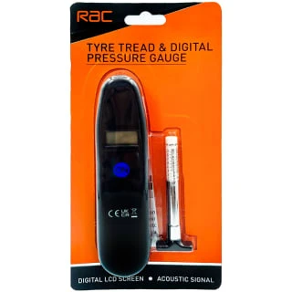 RAC Tyre Tread & Digital Pressure Gauge 3 RAC Tyre Tread & Digital Pressure Gauge