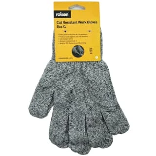 Rolson Cut Resistant Extra Large Work Gloves 3 Rolson Cut Resistant Extra Large Work Gloves