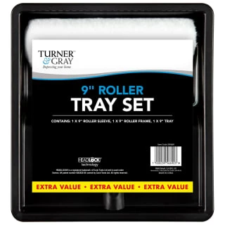 Turner & Gray 9 Inch Roller Tray Set 3 Turner & Gray 9 Inch Roller Tray Set