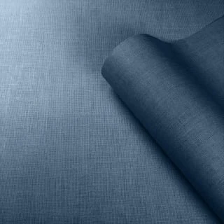 Linen Texture Blue Wallpaper 4 Linen Texture Blue Wallpaper - Image 2