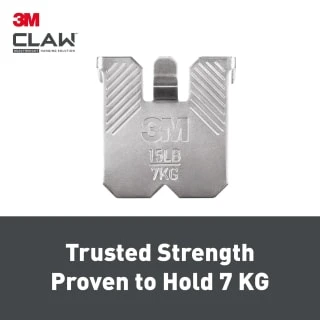 B&M 3M Claw Picture Hanger For Drywall 4pk - 7kg 9 B&M 3M Claw Picture Hanger For Drywall 4pk - 7kg - Image 7