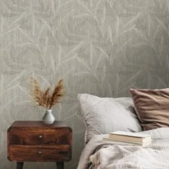 Malay Leaf Natural Wallpaper